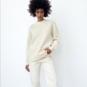 New Zara wool sweater size L, 100% wool